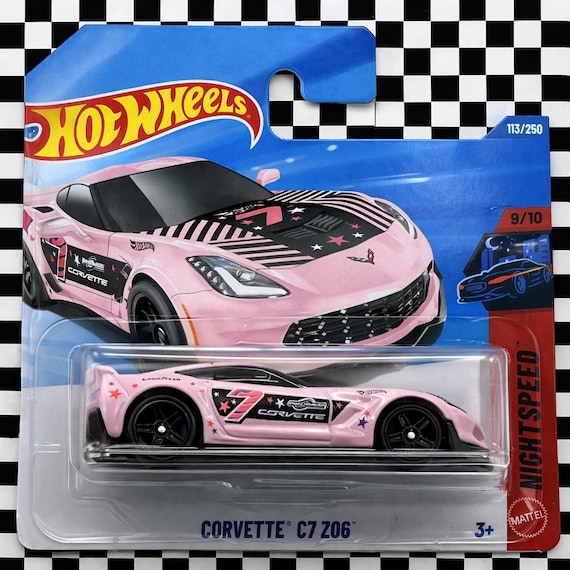 Hot Wheels Corvette C7 Z06 Pink Nightspeed Pink 113/250 9/10