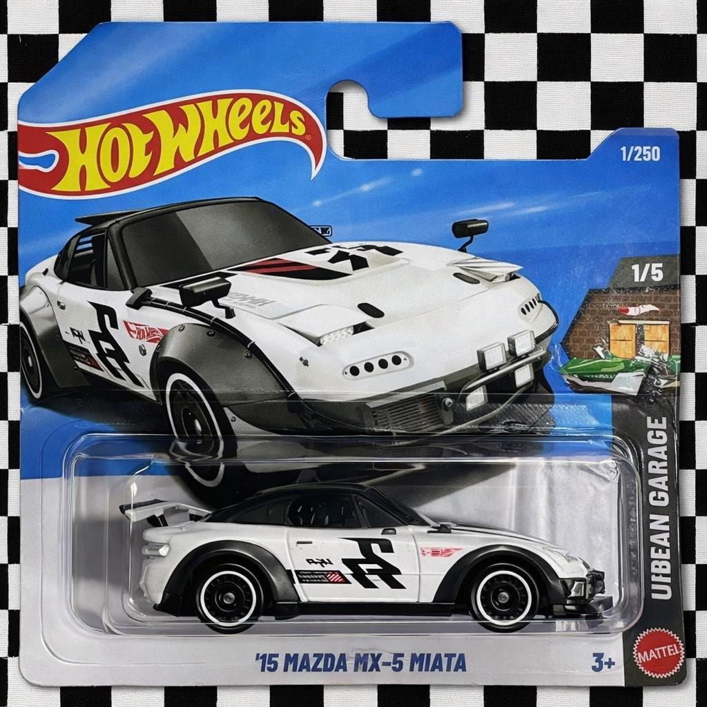 Hama ジノリ　ミュージオクラシコホワイト　クレセントディッシュ×5 Hot Wheels Mazda MX-5 Miata, White Dream Garage, Rare - Etsy