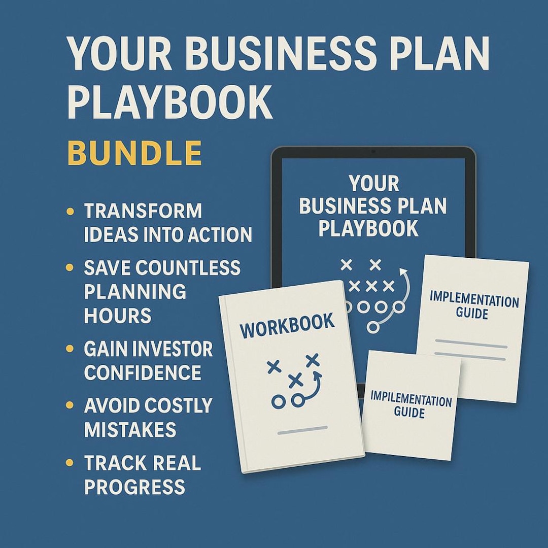 Business Plan Playbook - Turn Your Ideas Into Action and Create a New ...