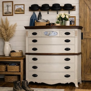 Cream Dresser - Etsy