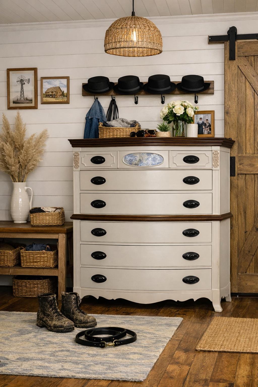 Cream Dresser - Etsy