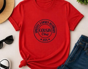 Family Reunion Printed Shirt | Custom Reunion T-Shirt