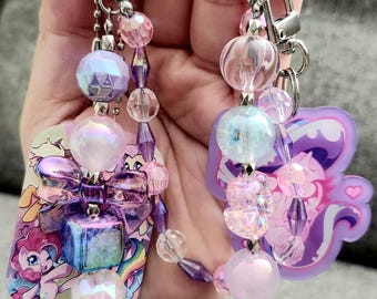 My Little Pony Bag Charm Keychain- Twilight Sparkle