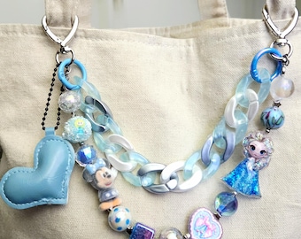 Disney Frozen Elsa Bag Charm Keychain