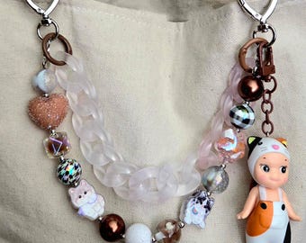 Sonny Angel Cat Bag Charm keychain