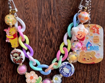 Nalle Puh Väska Charm Nyckelring