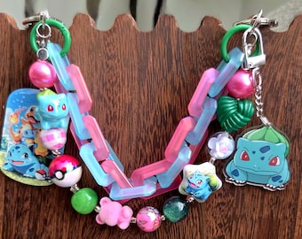 Pokemon Bulbasaur Bag Charm keychain