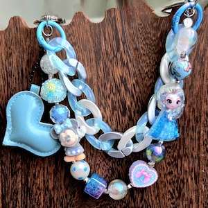 Disney Frost Elsa Väska Berlock Nyckelring bild 2