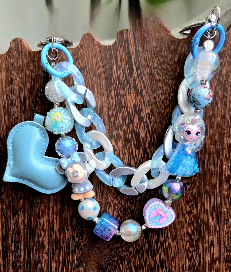 Disney Frost Elsa Väska Berlock Nyckelring bild 2
