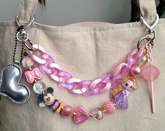 Disney prinsessan Rapunzel väska berlock nyckelring