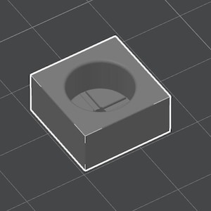 Slide block for Siemens EQ6 EQ.6 Bosch VeroAroma brewing unit spare part PETG food-safe coffee machine repair 3D printing image 2