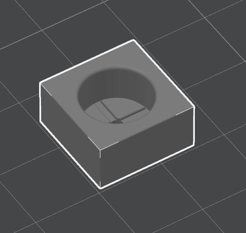 Slide block for Siemens EQ6 EQ.6 Bosch VeroAroma brewing unit spare part PETG food-safe coffee machine repair 3D printing image 2