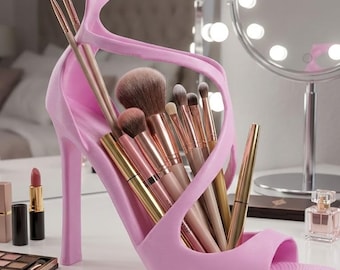 High Heel Pen Holder | 3D Printed Stiletto Organizer | Personalized Desk Decor | Custom Gift for Her | Made in Germany