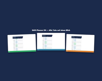 Dienstroosterplanner Excel 2026, ochtend-, avond- en nachtschema, premium rekenmachine voor dienstroosters, sjabloon voor donkere modus