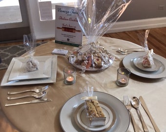 Italian Wedding Cookie Table/ Cookie Favors/Party/ Celebration