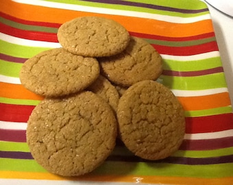 Biscuits à la mélasse au pain d’épices doux