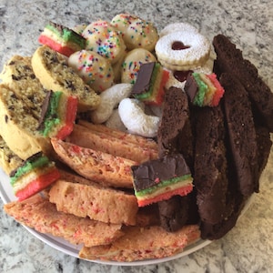Italian Cookie Mothers Day/ Birthday Cake/ Celebration Charcuterie Board