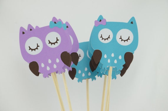 Owl Party Centerpieces Owl Theme Owl Centerpiece Owl Baby