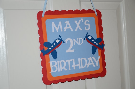Airplane Door Sign, Airplane Theme, Airplane Party, Airplane 1st Birthday, Airplane Theme Il_570xn