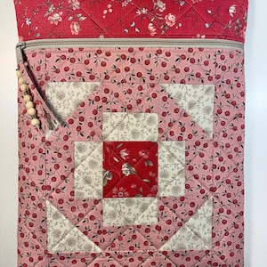 Tall Project Fabric Craft Bag