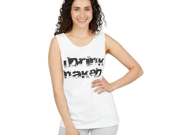 Naked Naked tank top - I Drink Naked logo on the front, nothing on the back.