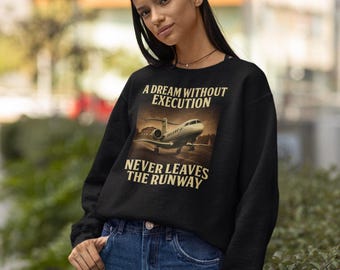 Dream Without Execution Long Sleeve Shirt, Stock Market Trading Tee, Trader Gift, Investing Apparel, Day Trader Clothing