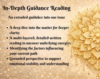 In-Depth Guidance Reading