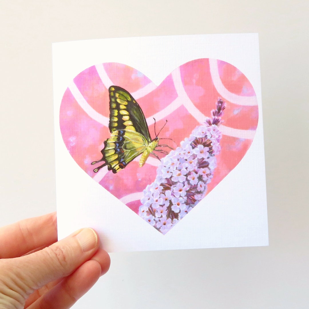 Swallowtail Butterfly Stationery Cards - Set of 3 - Etsy