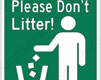 Please Keep Clean Sign - Etsy