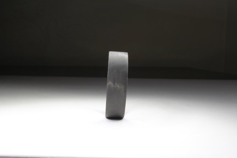 Pure Carbon Fiber Ring Unidirectional Pattern, Matte Finish image 8
