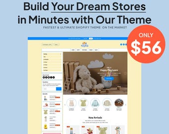 ToyKid | Kids Toy & Children Clothing Shopify Theme | Shopify OS 2.0 | Responsive Baby Store Template
