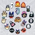 Spirited Away Shoe Charms, No Face Anime Clog Accessories, Ghibli Croc Charms, Accessories for Kids & Adults, Cute Anime Jibbitz Charm Set