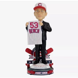 Cincinnati Reds Bobblehead - Etsy