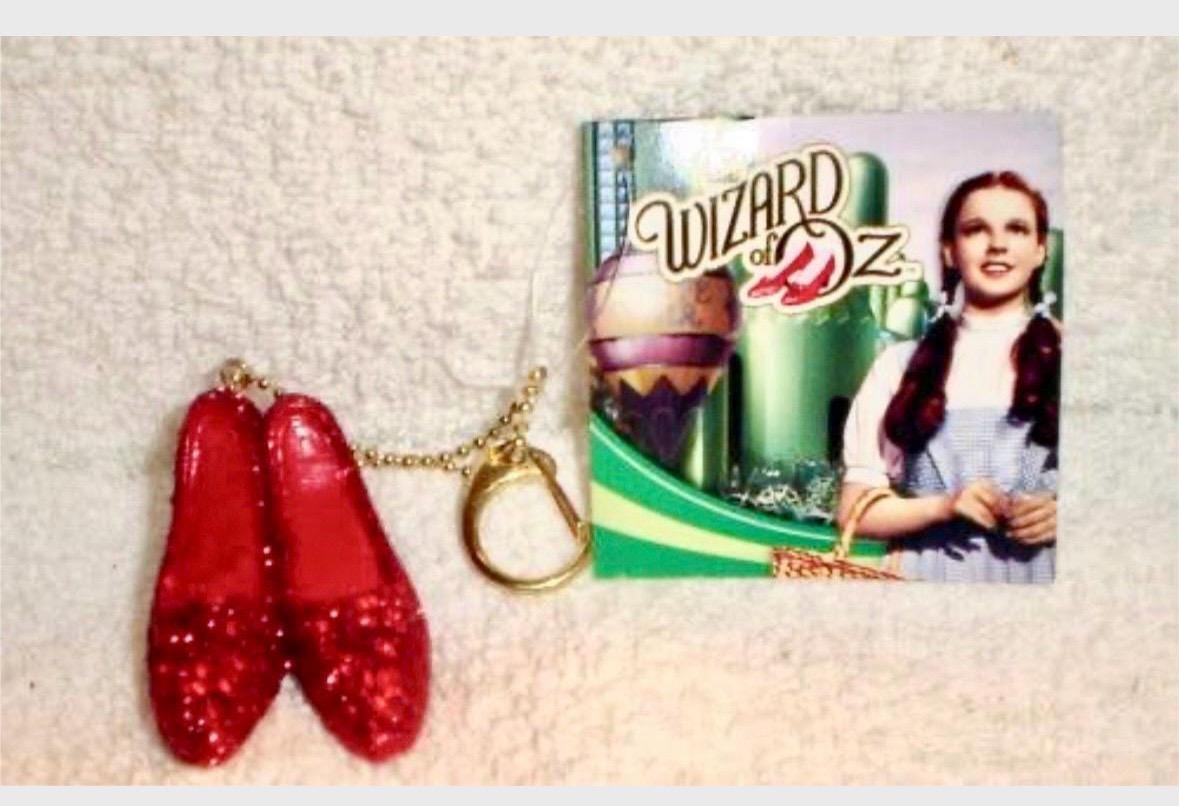 The Wizard of Oz Dorothy Ruby Red Slippers Christmas Ornament New W ...