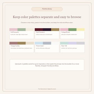 Junk Journal Prompt Builder HTML Tool, Midjourney Tool, Browser Based Digital Download, For Beginners image 4
