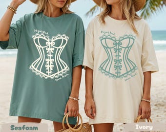Corset Bachelorette Shirt, Custom Lingerie Bach Tee, Girls Gone Mild Bridal Party Shirt, Coquette Bride Tee, Bachelorette Gift