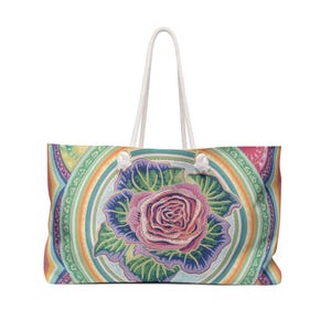 Cabbage Patch Mahjong Rack Bag | Floral Mahjong Storage Tote, BloomFetti