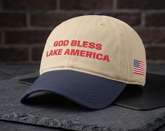 God Bless Lake America | Embroidered Lake America Hat