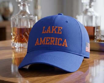Lake America Baseball Cap | Embroidered hat