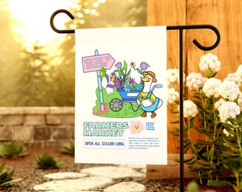 Silly Goose Garden Sign | Farmers Market Decor