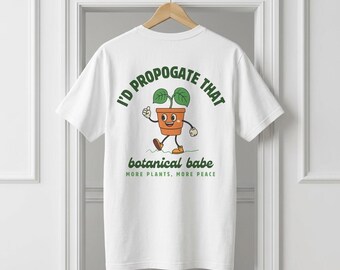 Plant Propagation Tee | Plant Lover Shirt, Cutting Propagation Design