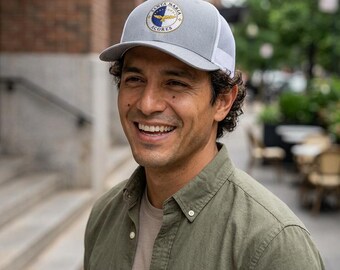 Açores Portuguese Hat Snapback Trucker Cap | Portugal Islands Embroidery