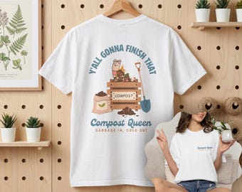 Worm Compost Tee T-shirt | Gardening Soil Shirt