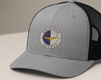 Graciosa Portuguese Hat Snapback Trucker Cap | Portugal Islands Embroidery