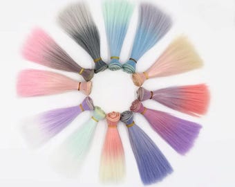 Straight Doll Hair for DIY Doll Making, Re-rooting, Custom Dolls & Craft Projects