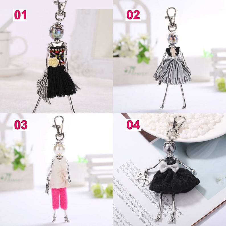 Keys Da Problem Doll Keychain Charm Pendant for Bags, Purses, Car Keys, Gifts ...