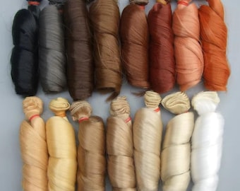 Curly Doll Hair for DIY Doll Making, Re-rooting, Custom Dolls & Craft Projects