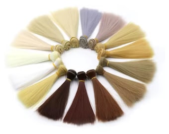 Straight Doll Hair for DIY Doll Making, Re-rooting, Custom Dolls & Craft Projects