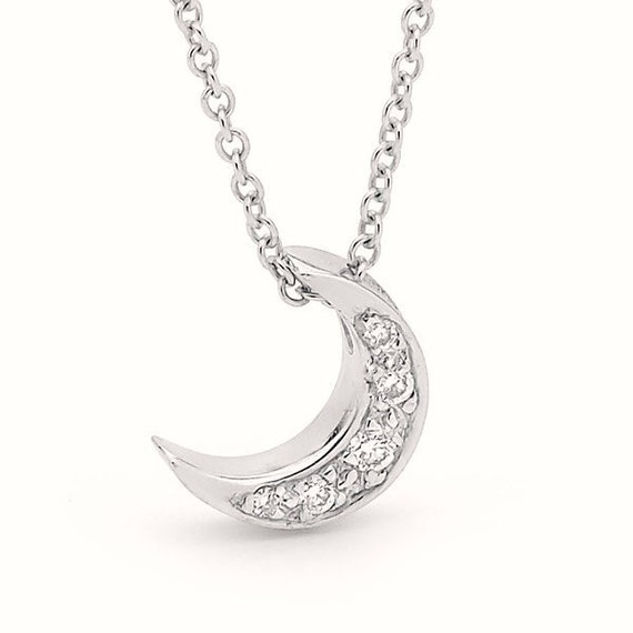 Buy the Gold Trio Diamond Midnight Moon Necklace from British Jewellery  Designer Daniella Draper – Daniella Draper UK