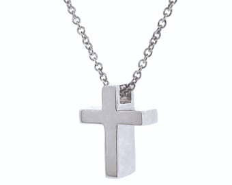 Sterling Silver Small Cross Pendant